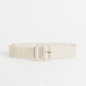 H&M braided waist belt